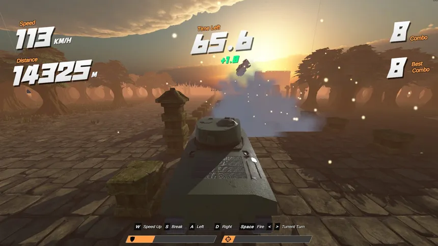 Скриншот 2 к игре Run Tank Run