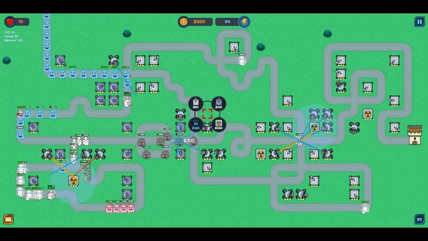 Скриншот 4 к игре Haunted Tower: Tower Defense