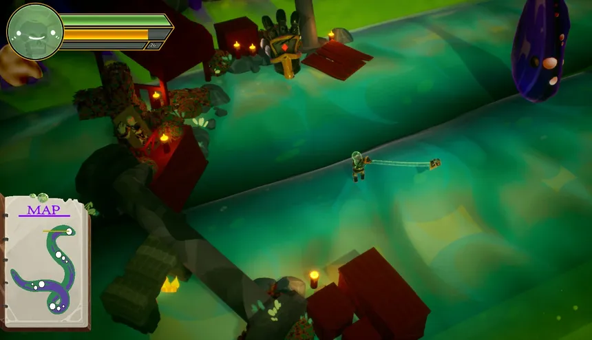 Скриншот 1 к игре Slime Knight