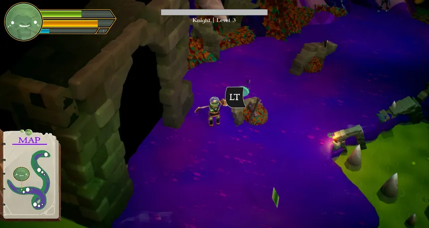 Скриншот 2 к игре Slime Knight