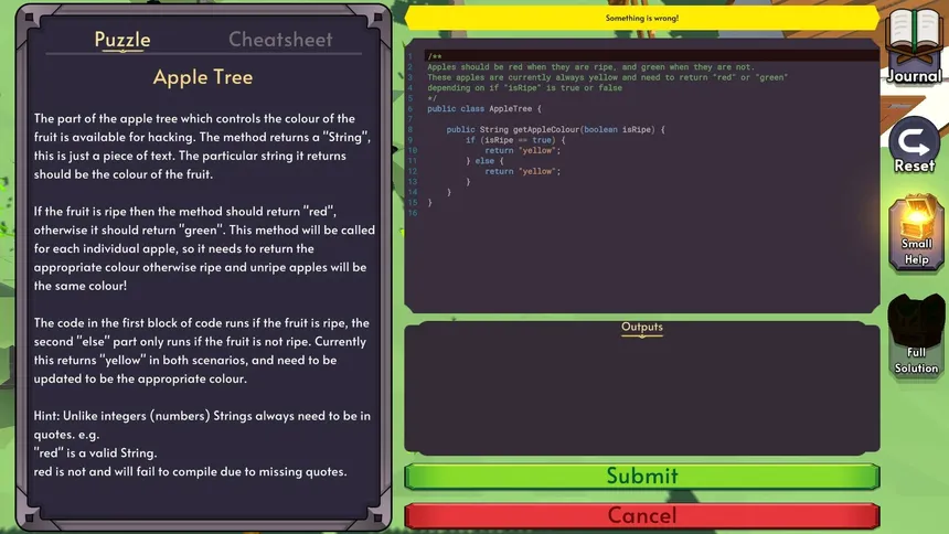 Скриншот 2 к игре Code Wizard: Java Edition