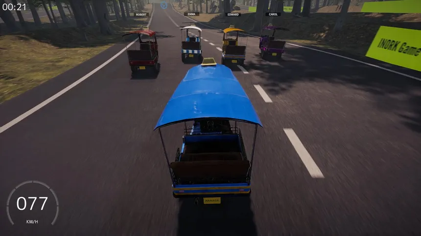 Скриншот 3 к игре Tuk Tuk Race