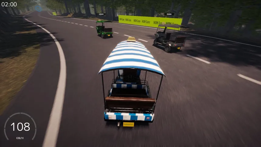 Скриншот 5 к игре Tuk Tuk Race