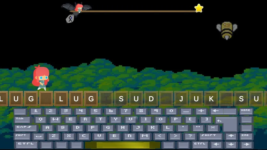 Скриншот 2 к игре The Way Home - A Typing Adventure