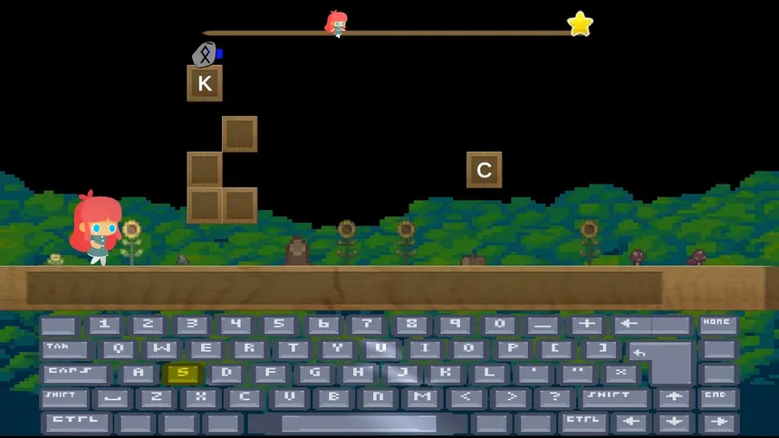 Скриншот 3 к игре The Way Home - A Typing Adventure