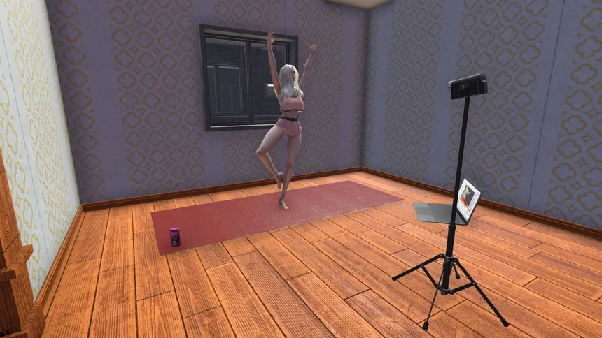 Скриншот 3 к игре Streamer Girl Simulator