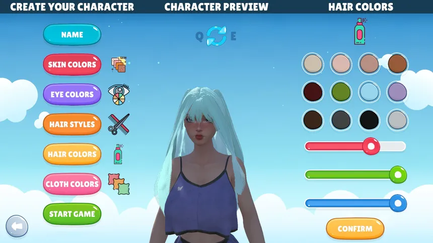 Скриншот 5 к игре Streamer Girl Simulator