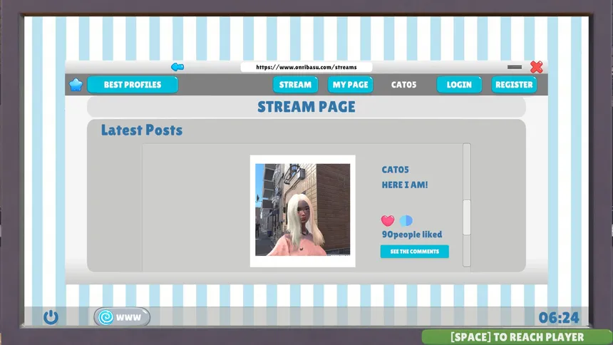 Скриншот 7 к игре Streamer Girl Simulator