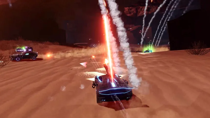 Скриншот 2 к игре XBattleCarsPVP