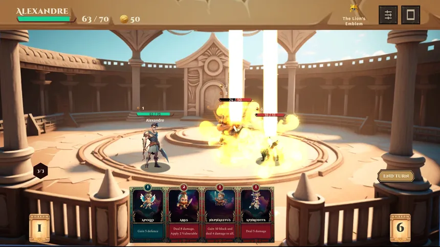 Скриншот 2 к игре Heroes of Olympus