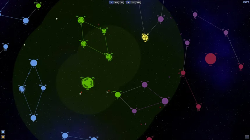 Скриншот 1 к игре Supergalactix