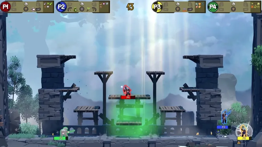 Скриншот 4 к игре ATGANGA: Spectacle for the Gods