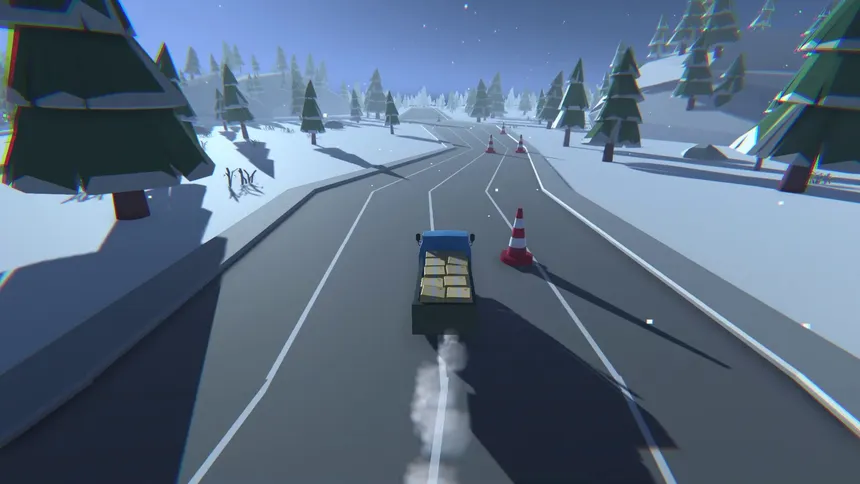 Скриншот 4 к игре Cargo Truck Racer