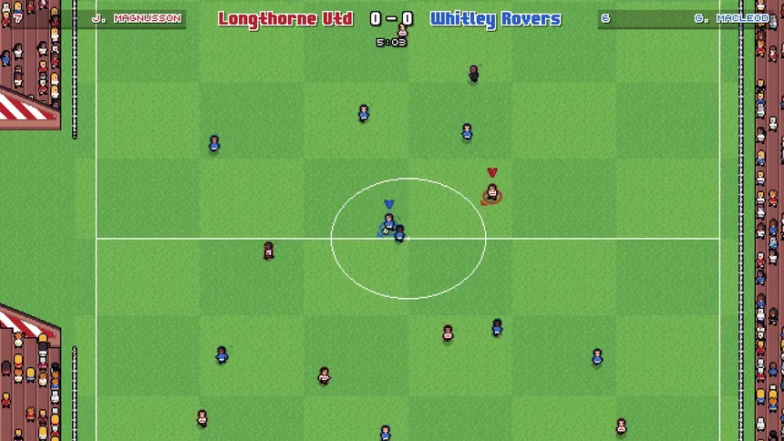 Скриншот 1 к игре Bang Average Football – Play, Manage, Create