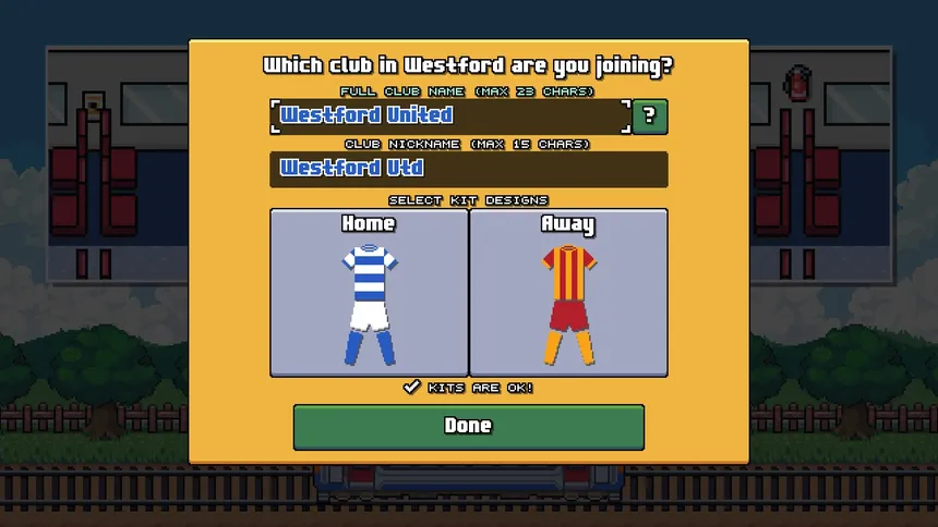 Скриншот 7 к игре Bang Average Football – Play, Manage, Create