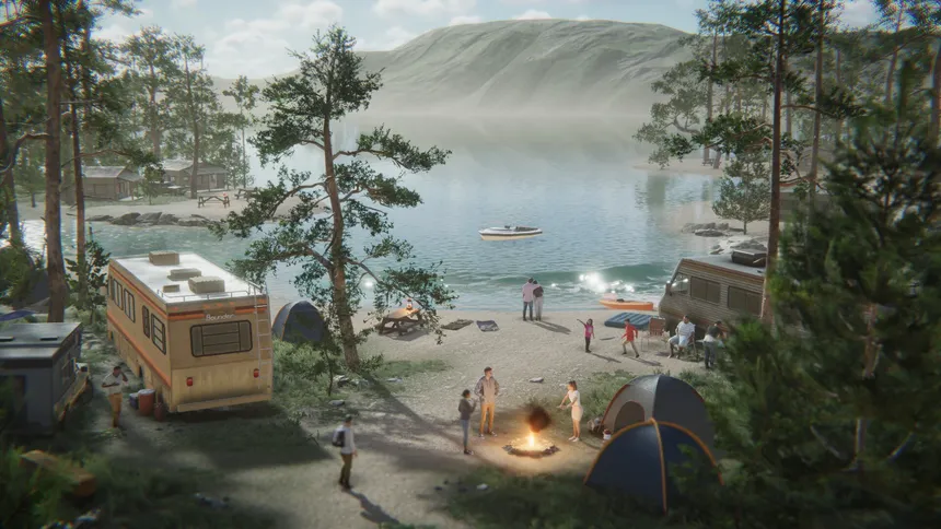 Скриншот 1 к игре Camping Park Simulator
