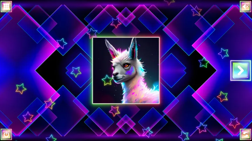 Скриншот 2 к игре Neon Fantasy: Animals