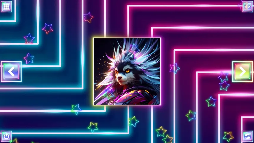Скриншот 6 к игре Neon Fantasy: Animals
