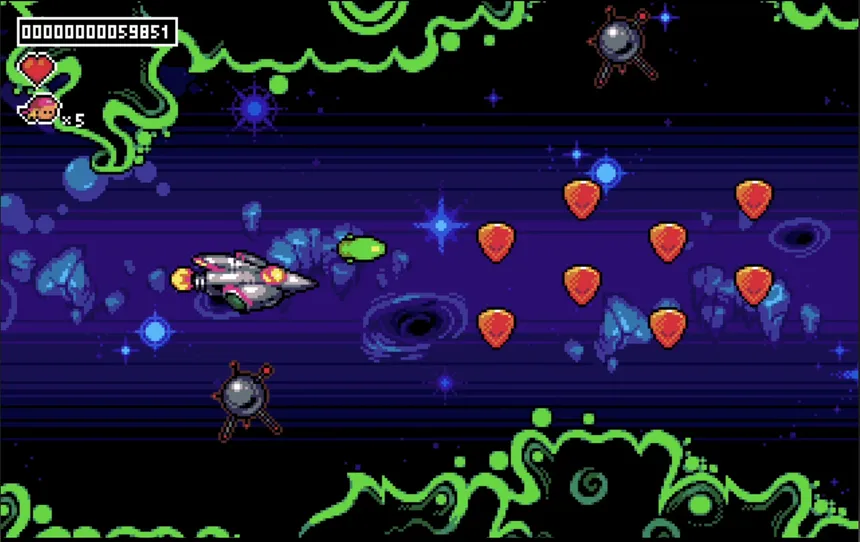Скриншот 3 к игре Billie Eternal and the Jetcats in... Escape from the Black Hole!
