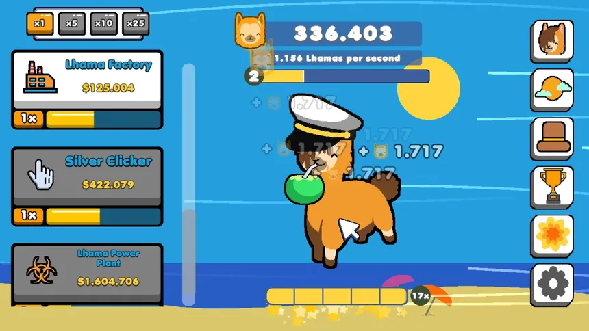 Скриншот 5 к игре Lhama Clicker Prologue