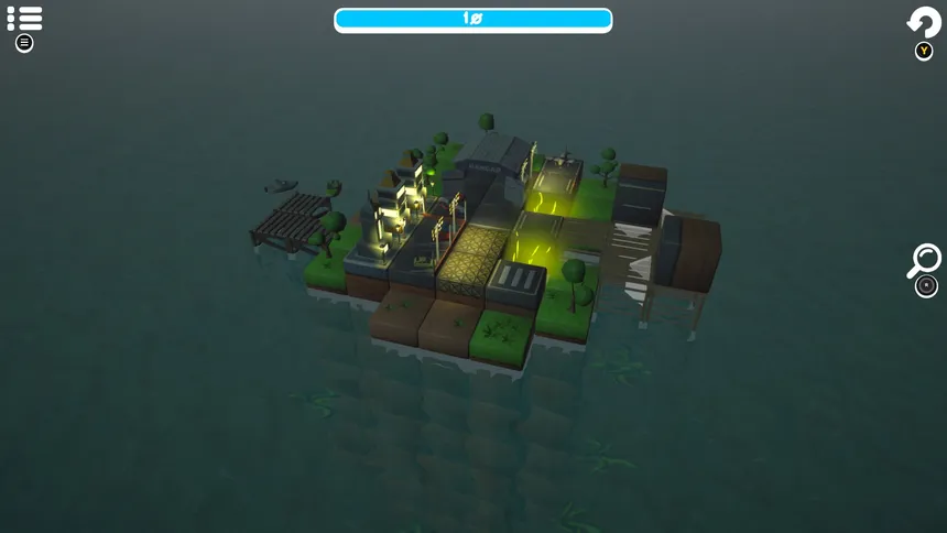 Скриншот 1 к игре Cube Airport - Puzzle