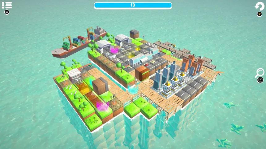 Скриншот 4 к игре Cube Airport - Puzzle