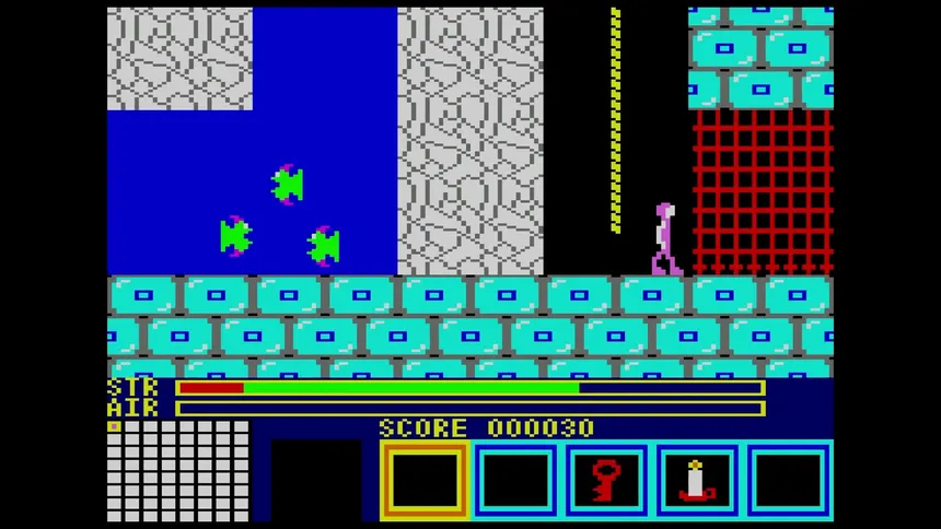 Скриншот 2 к игре Hero of the Golden Talisman (C64/CPC)
