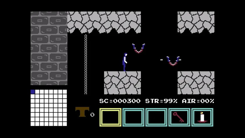 Скриншот 3 к игре Hero of the Golden Talisman (C64/CPC)