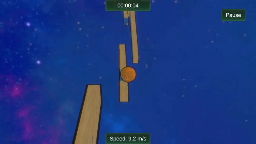 Скриншот 1 к игре Rolling Ball : Sphere Guider