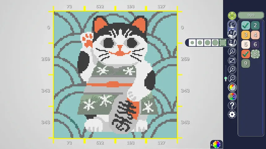 Скриншот 1 к игре Paint by Pixel 2