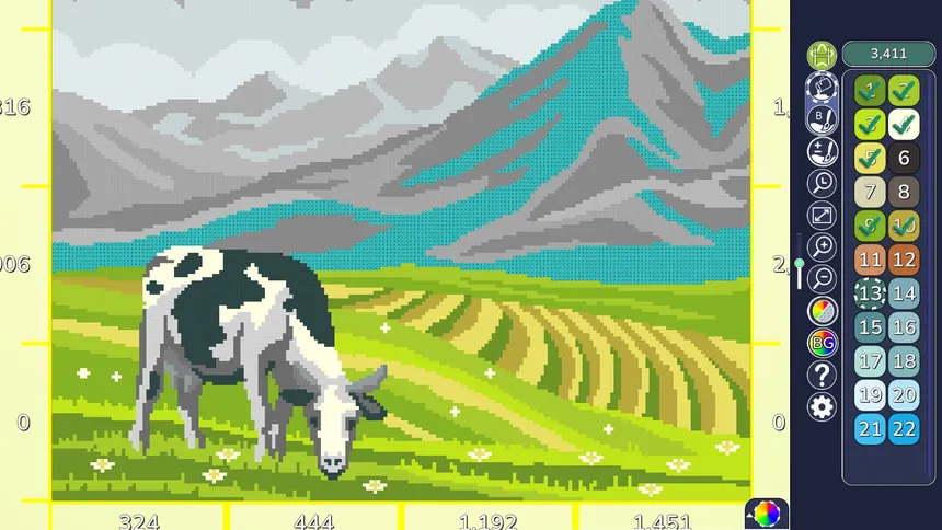 Скриншот 4 к игре Paint by Pixel 2