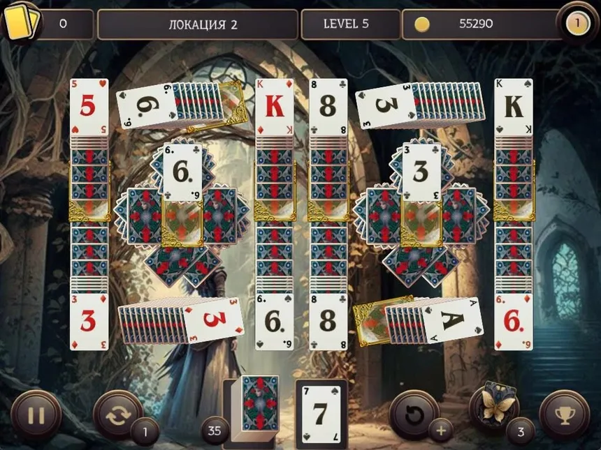 Скриншот 2 к игре Mystery Solitaire. Grimm's Tales 8