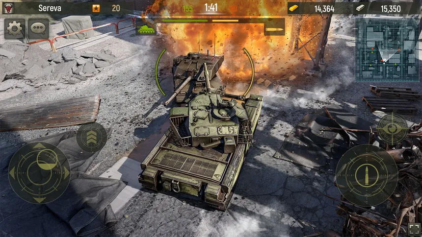 Скриншот 1 к игре Grand Tanks: WW2 Танки по сети
