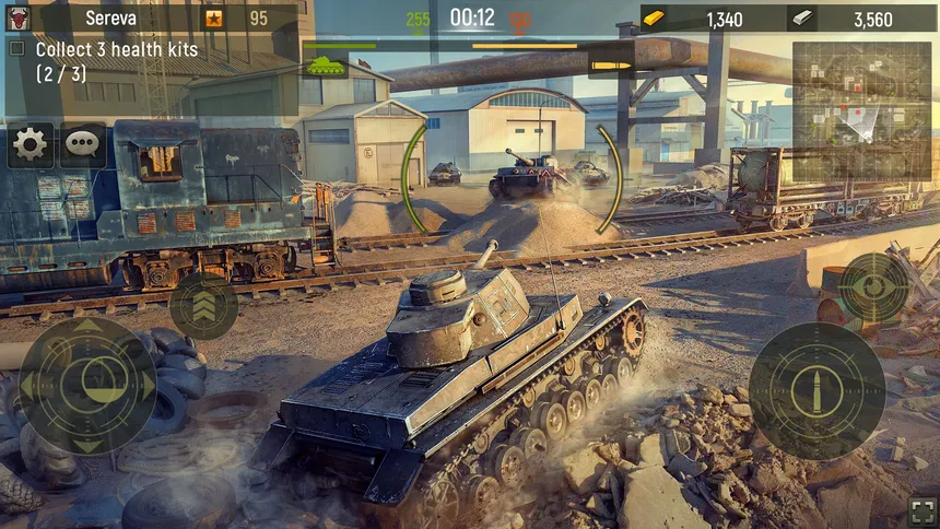 Скриншот 2 к игре Grand Tanks: WW2 Танки по сети