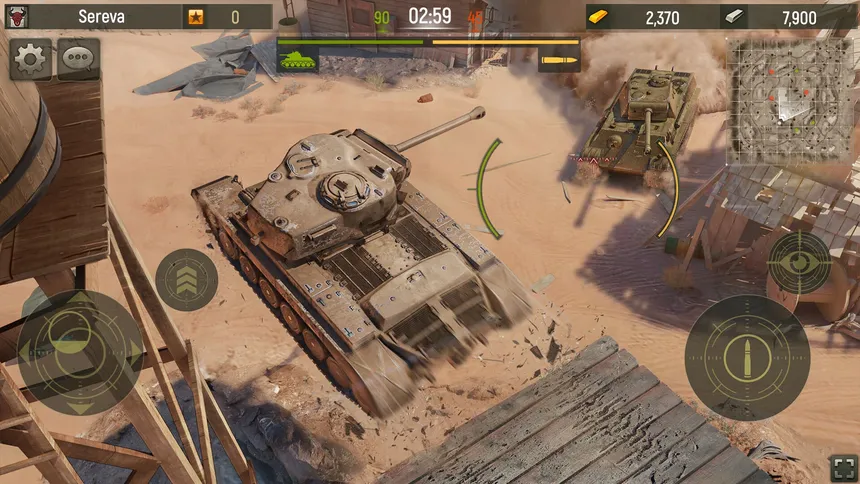 Скриншот 4 к игре Grand Tanks: WW2 Танки по сети