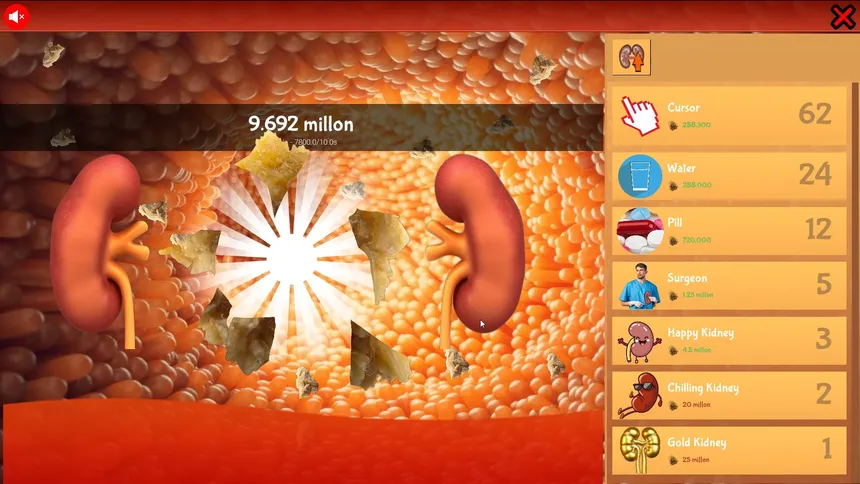 Скриншот 4 к игре KIDNEY STONE Clicker