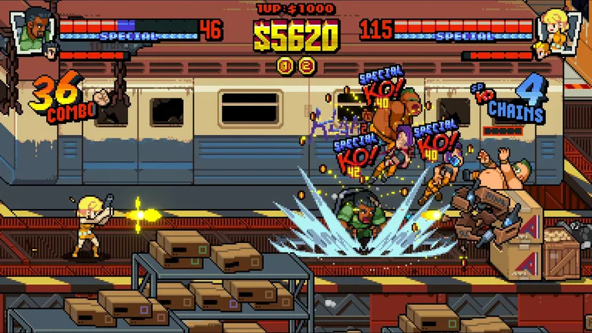 Скриншот 2 к игре Double Dragon Gaiden: Rise Of The Dragons