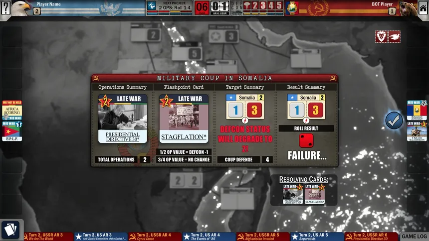 Скриншот 2 к игре Twilight Struggle: Red Sea