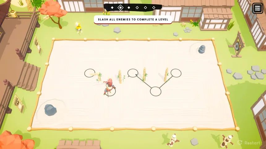 Скриншот 1 к игре Paths of Fight: Samurai
