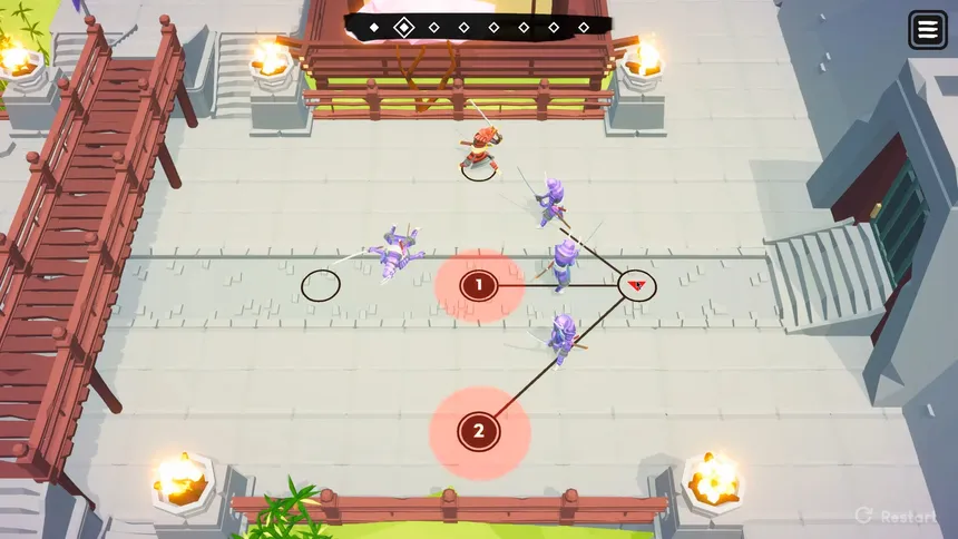 Скриншот 2 к игре Paths of Fight: Samurai