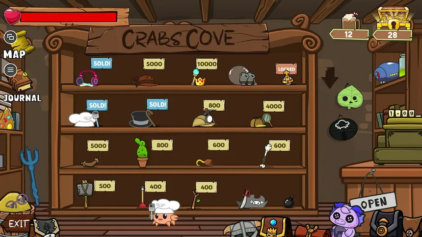 Скриншот 2 к игре Capt Crabs a Slimy Adventure