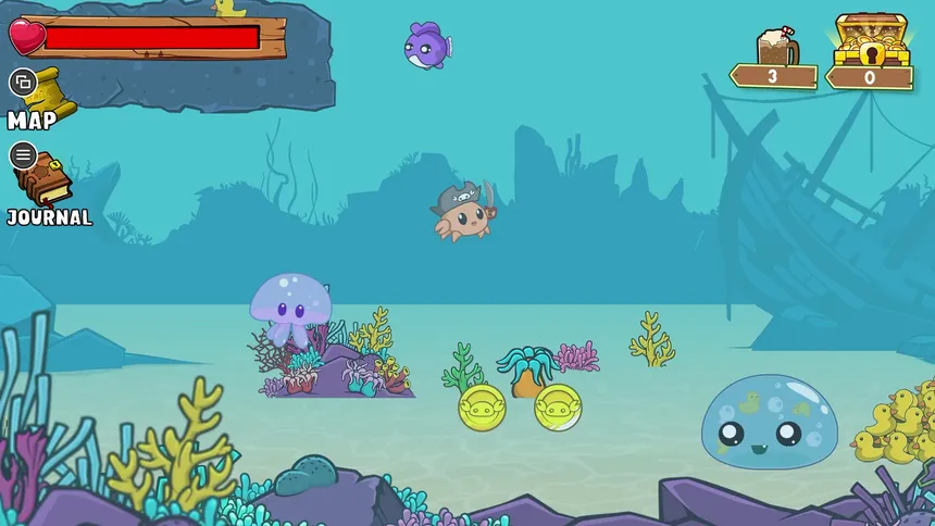 Скриншот 5 к игре Capt Crabs a Slimy Adventure