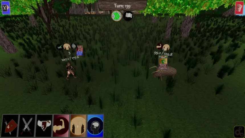 Скриншот 3 к игре Card RPG Orphan