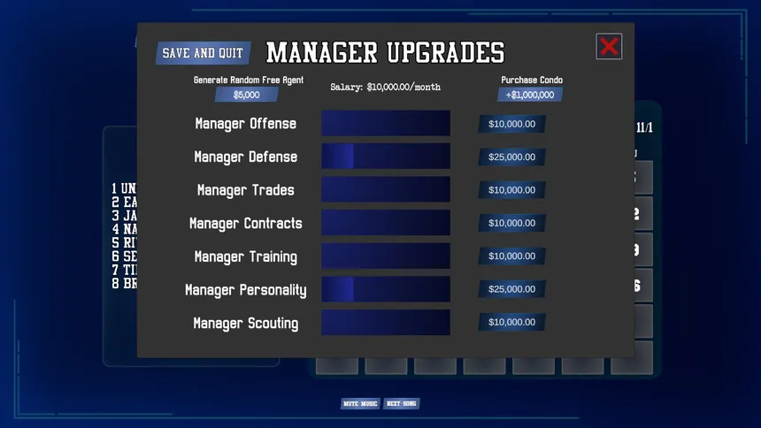 Скриншот 6 к игре Hoop City Manager