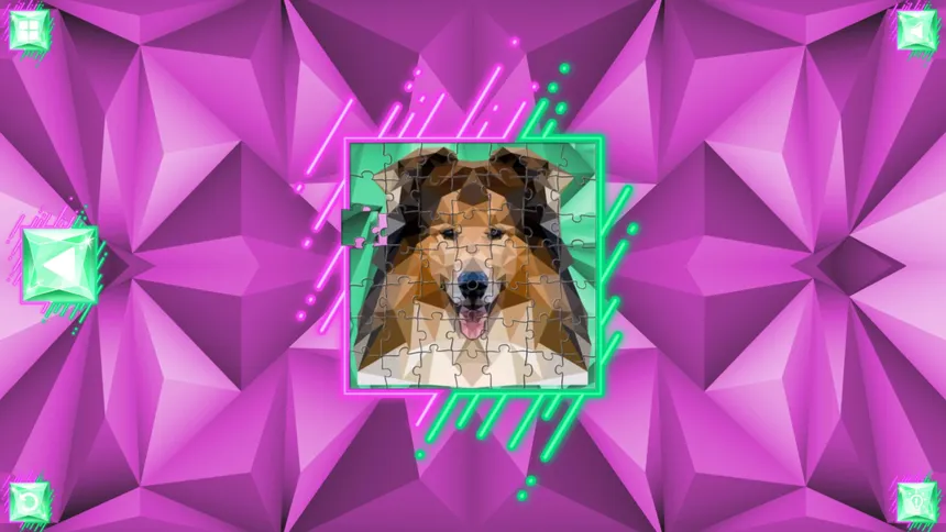 Скриншот 6 к игре Poly Jigsaw: Dogs