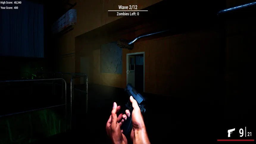 Скриншот 4 к игре Reaktorhallen R1 - Zombie Shooter