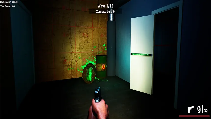 Скриншот 5 к игре Reaktorhallen R1 - Zombie Shooter