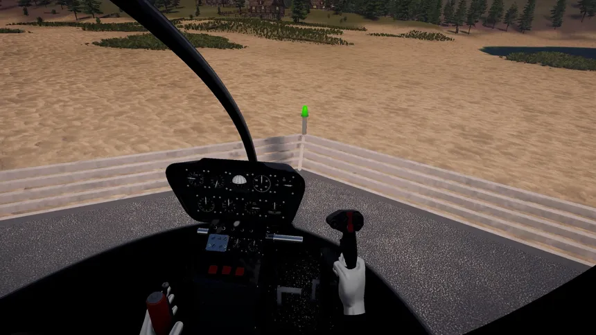 Скриншот 1 к игре HeliVR Simulator