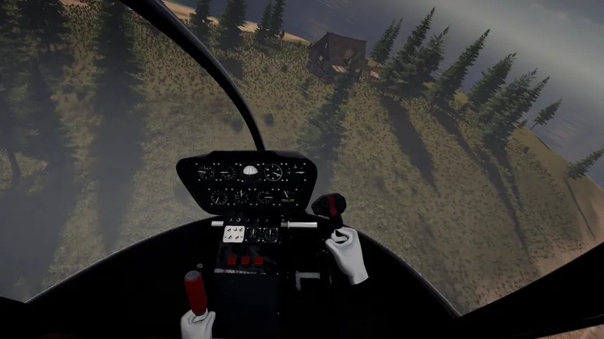 Скриншот 2 к игре HeliVR Simulator