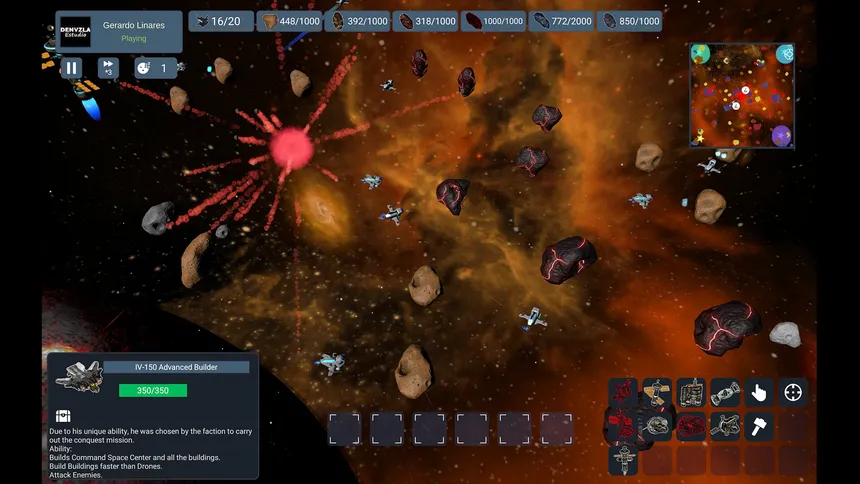 Скриншот 1 к игре Galactic Conquest Battle Infinity
